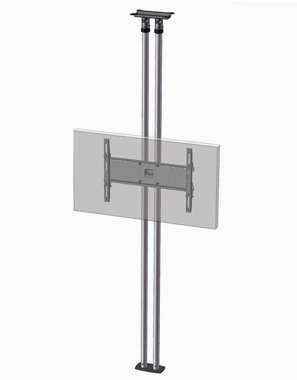 Twin Column Floor To Ceiling Mount 3m Universal Screen Mount